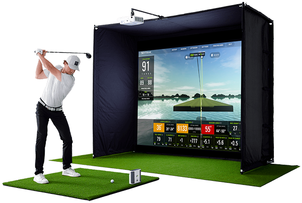 skytrak-plus-studio-with-golfer